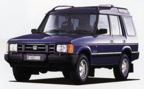 Honda Crossroad, the rebadged Land Rover Discovery Series I sold in Japan