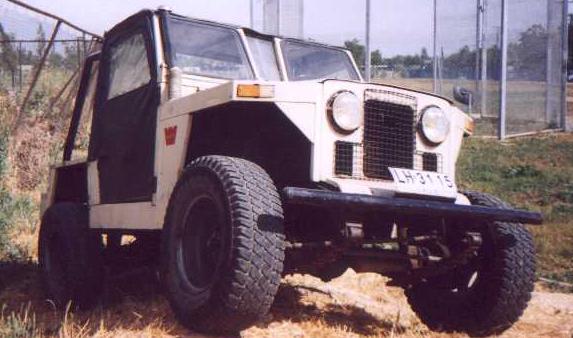 Morattab Light, the Iranian-built military Land Rover derivative
